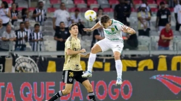 Lance da partida entre Atltico-MG x Cuiab, no Mineiro, na noite desta quinta-feira