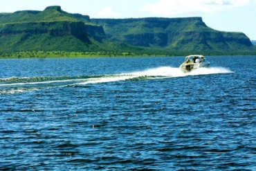 O Lago de Manso, um dos pontos tursticos mais visitados de Mato Grosso