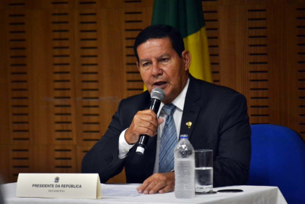 Vice-presidente de 2019 a 2022, o general Hamilton Mouro