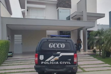 Empresrio de Cuiab  preso envolvido em roubo de soja