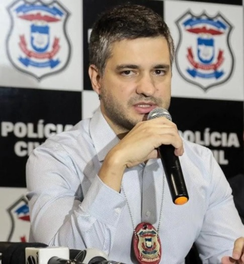 Delegado Adil Pinheiro concluiu investigaes a respeito de um crime de tortura  Foto: TV Centro Amrica