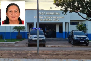 A vice-prefeita de Ribeiro Cascalheira, Isabel Fernandes Santos, afastada do cargo