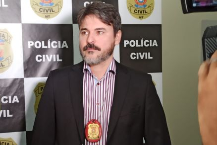 O delegado Hrcules Batista, que investiga o caso