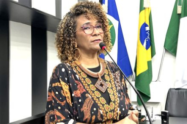 A vereadora Edna Sampaio, que ser alvo de um processo disciplinar na Cmara de Cuiab