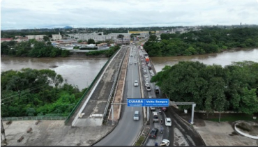 Semforo da Travessa da Independncia, a primeira intercesso aps a Ponte Jlio Mller, ser fechado  Foto: Prefeitura de Vrzea Grande