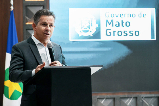 Governador Mauro Mendes participou do 6 Seminrio de Agronegcio Sustentvel, promovido pela Folha de S. Paulo