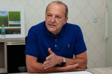O governador em exercício Otaviano Pivetta, que se encontrou com Jair Bolsonaro nesta semana