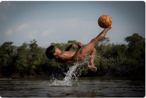 Registro levou o primeiro lugar no Concurso de Fotografia do Museu do Futebol.  Foto: Jos Medeiros