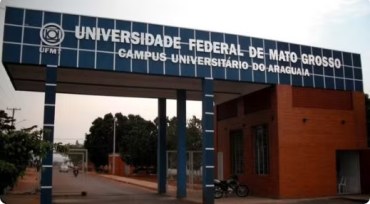 Entrada da Universidade Federal de Mato Grosso (UFMT) campus de Barra do Garas  Foto: Reproduo