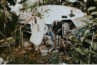 Avio da Varig que caiu no Xingu em setembro de 1989