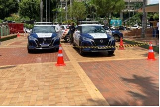 A viatura, segundo a Polcia Militar, fica estacionada de forma fixa na Praa Alencastro