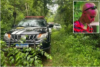 Local em que La Brysa (detalhe) foi encontrada morta nesta quinta-feira