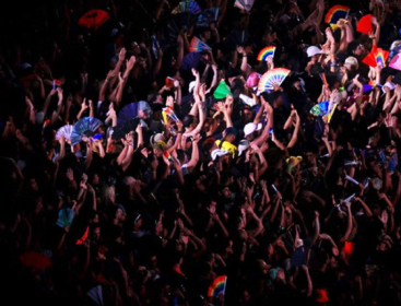 O show de Lady Gaga foi realizado na Praia de Copacabana, no Rio de Janeiro, na noite de sbado (3)