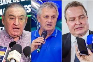 Os deputados estaduais Nininho, Dilmar Dal'Bosco e Max Russi, que devem mudar de partido