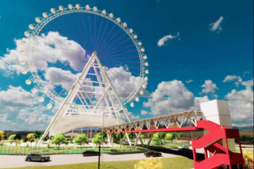 Projeto mostra como ficar roda-gigante depois de construda; atrativo ser a maior roda-gigante da Amrica Latina