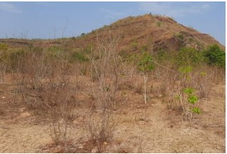 Domo do Araguainha, localizado na regio sudoeste de MT