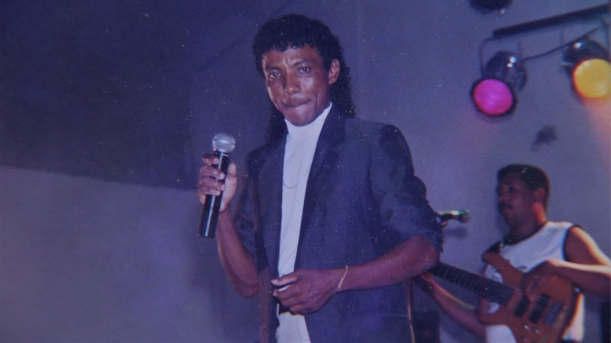 O cantor Chico Gil, que morreu em um acidente de carro em julho de 2000