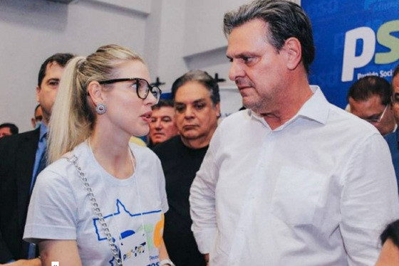 A jornalista Rafaela Fvaro (PSD)  filha do senador licenciado e ministro da Agricultura, Carlos Fvaro (PSD)