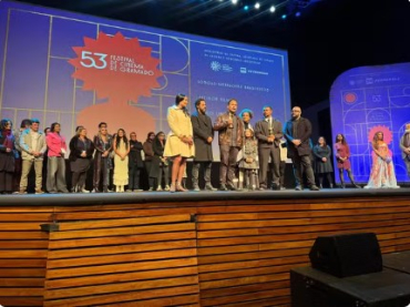 'Cinco Tipos de Medo' recebeu o Kikito de melhor longa-metragem brasileiro no Festival de Cinema de Gramado de 2025 � Foto: Fabiana Lemos/RBS TV