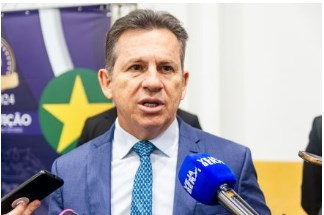 O governador Mauro Mendes disse que s vai revelar se ser candidato em abril