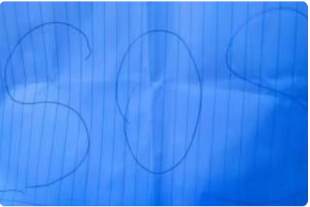 Em um dos bilhetes estava escrito 