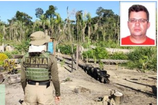 Claudecy Oliveira Lemes (detalhe)  proprietrio da Fazenda Comando Diesel, no Pantanal