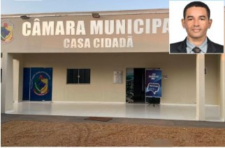 O presidente da Cmara de Novo Santo Antnio, Rodrigo Abreu, afastado das funes na ltima tera-feira (21)