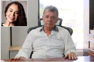 A empres�ria Julinere Goulart Bentos (detalhe), que continuar� presa por suspeito de mando do homic�dio do advogado Renato Nery