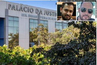 Welliton Dantas e Vincius Sousa (detalhe) so investigados pelo desvio milionrio da empresa Bom Futuro