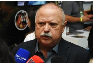 O ex-ministro Blairo Maggi, que preferiu no opinar sobre processo do ex-presidente