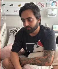 Igor Thomae Rodrigues, 27 anos, teve perda de vis�o ap�s ingerir bebida alc�olica � Foto: Reprodu��o