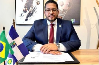 Presidente da Federao Mato-grossense de Futebol, Diogo Pecora