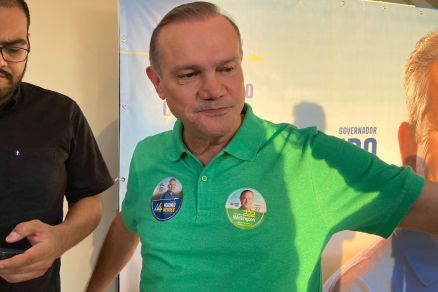 O senador Wellington Fagundes, que diz ter o apoio da cpula do PL, mas no citou Bolsonaro