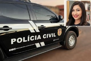 Alessandra Mara Prado Gomes (detalhe) morreu em um acidente de carro de na MT-060