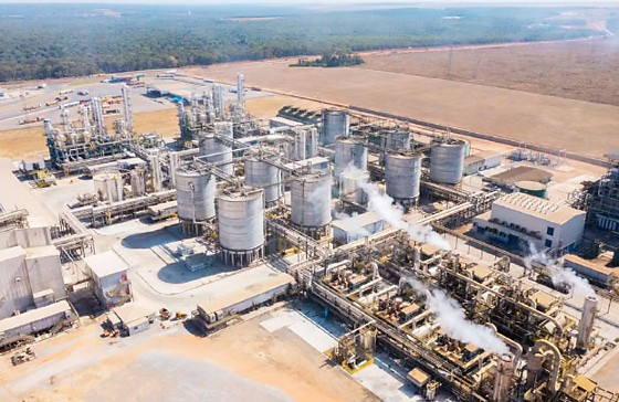 Usina de etanol de milho da Inpasa, em Nova Mutum, que passar� por um processo de expans�o