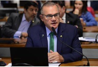 O senador Wellington Fagundes, pr�-candidato ao Governo de Mato Grosso