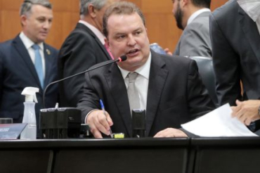 O deputado Max Russi, que falou sobre impactos das chamadas deepfakes