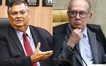 Os ministros Fl�vio Dino e Gilmar Mendes, que concederam liminares suspendo pagamento de penduricalhos