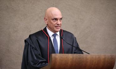 O ministro Alexandre de Moraes, relator do processo contra a empres�ria