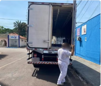 Opera��o A�ougue Oculto apreendeu carga de carne � Foto: Pol�cia Civil