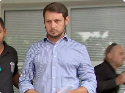 Rodrigo da Cunha Barbosa foi preso em Cuiab� � Foto: Reprodu��o/TVCA