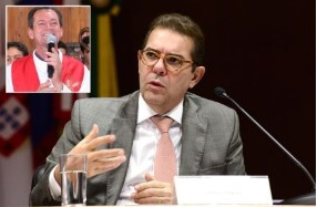 O ministro Ribeiro Dantas, relator do recurso do padre Nelson Koch (detalhe)