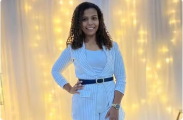 Gislaine Batista de Oliveira, de 29 anos, morreu ap�s ser atropelada, em Sinop � Foto: Reprodu��o/Redes sociais