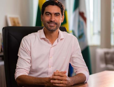 O prefeito Alexandre Lopes, que foi alvo de operação do MPE