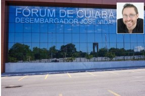 O professor Saulo Tarso (detalhe), que foi condenado em Cuiabá