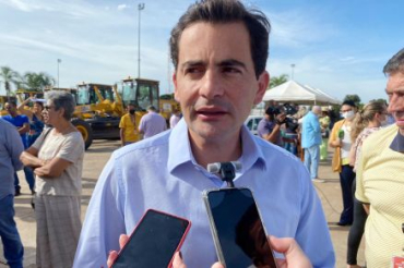 O deptuado federal F�bio Garcia, que foi alvo da Pol�cia Federal nesta manh�