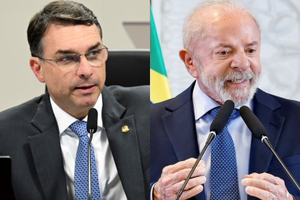 Fl�vio Bolsonaro (PL) e Luiz In�cio Lula da Silva (PT): disputa pela Presid�ncia