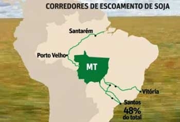 Falta de logstica no trajeto terrestre at porto de Santos eleva custos