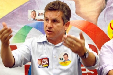 O empresrio Mauro Mendes, que lidera as intenes de votos nas pesquisas e deve disputar as eleies
