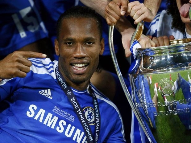 Alm da Liga dos Campees, Drogba conquistou outros sete ttulos importantes pelo Chelsea